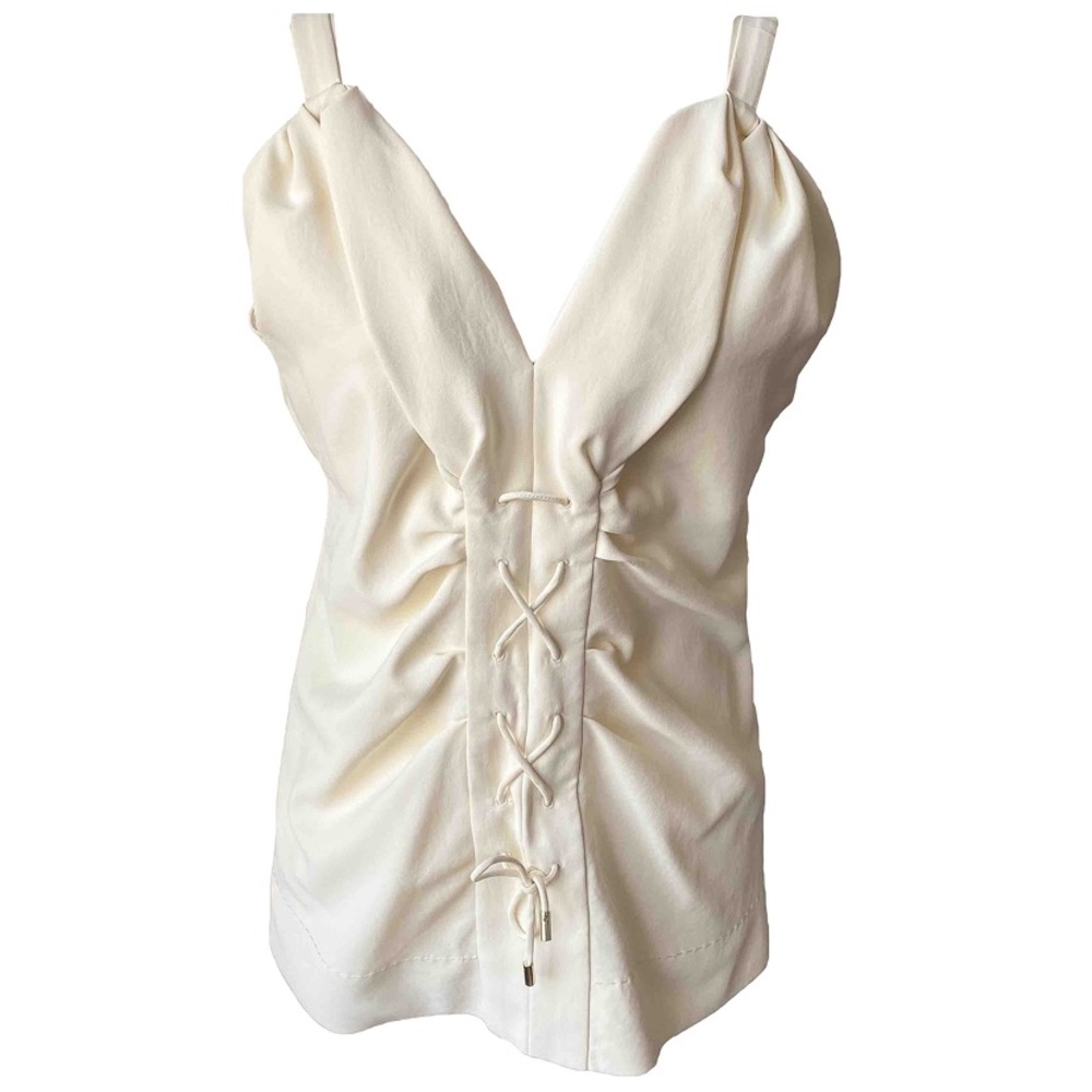 Carven Lace Up tank in size 8 US